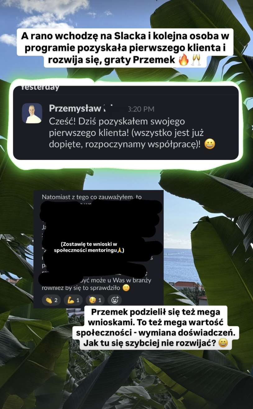 Opinia podopiecznego ze Slacka — screen 04